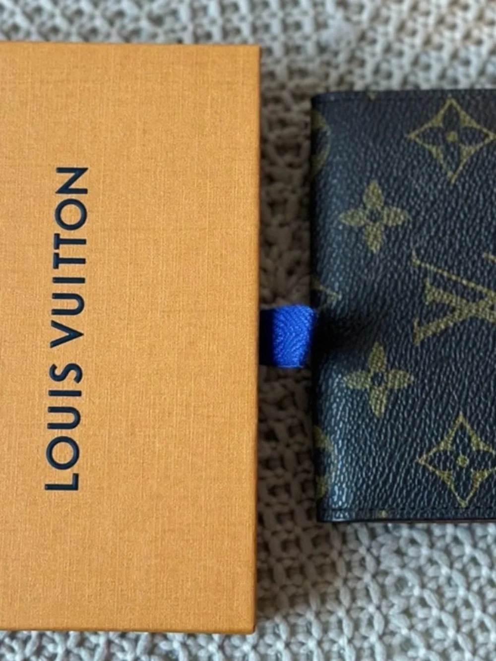 Louis Vuitton Monogram Canvas Card & Key Holder in Brown and Tan - Picture 7 of 8
